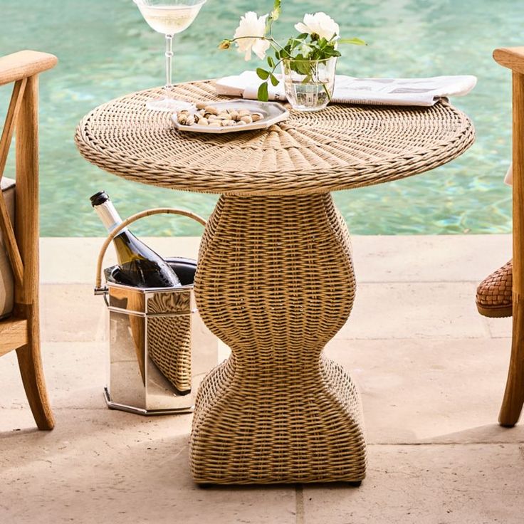 Irine Rattan Dining Table